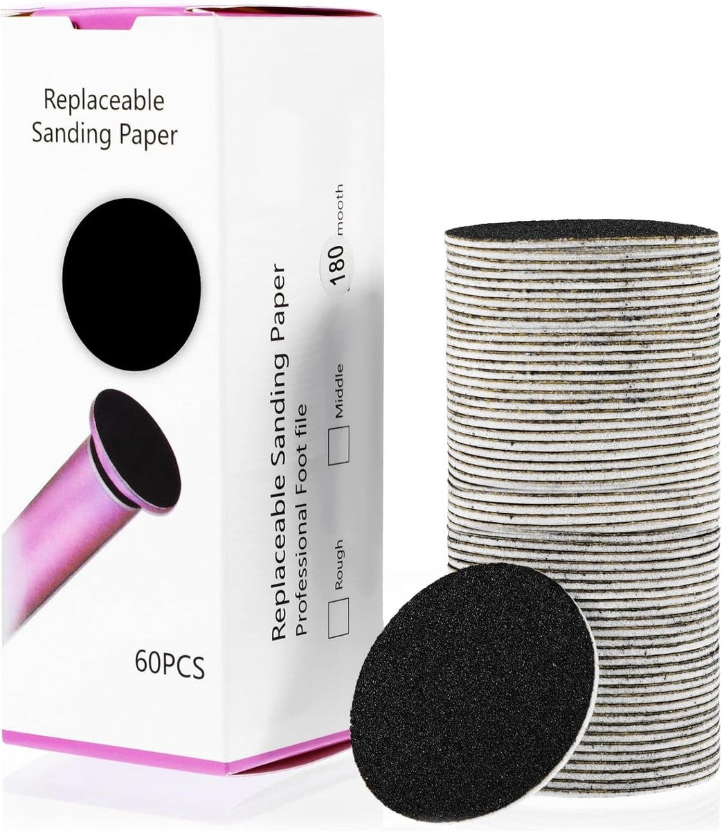 60 sandpaper discs