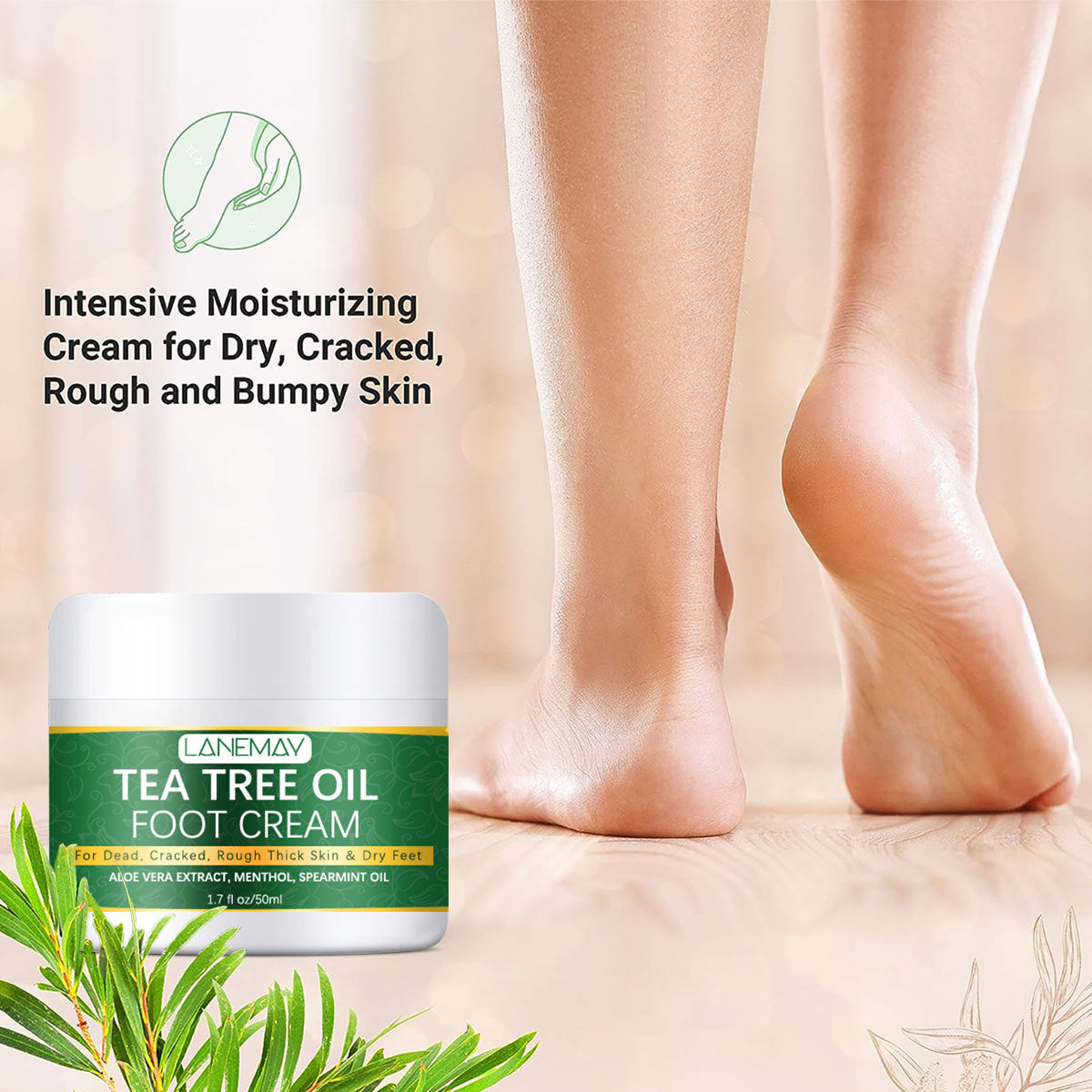 Velvasol Soft Heels Cream – with Tea Tree Oil