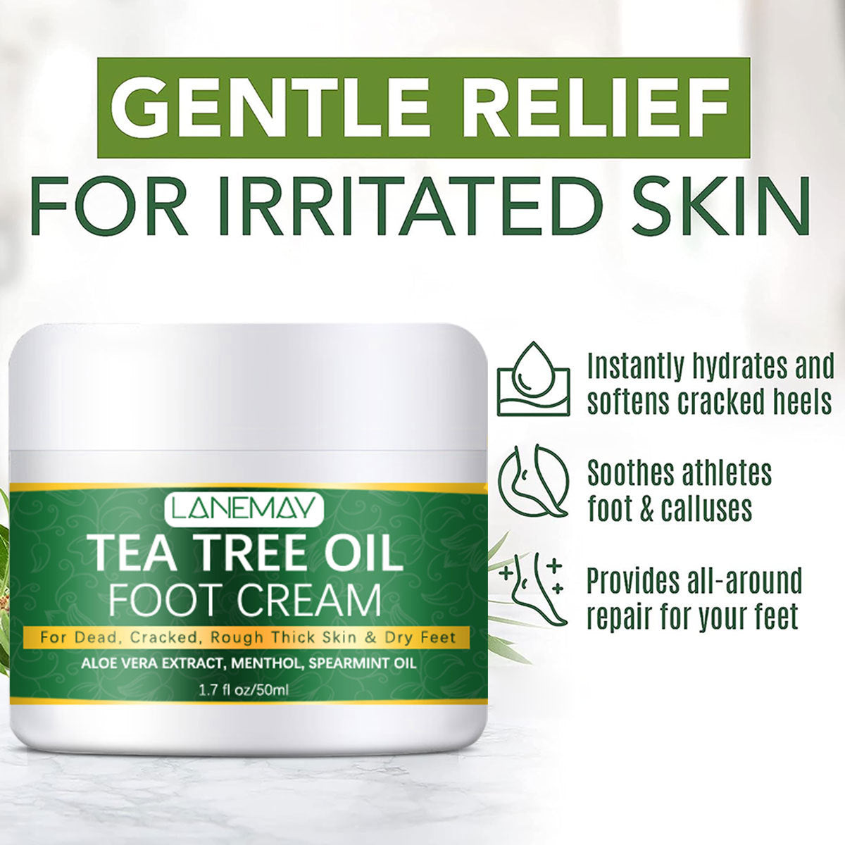 Velvasol Soft Heels Cream – with Tea Tree Oil
